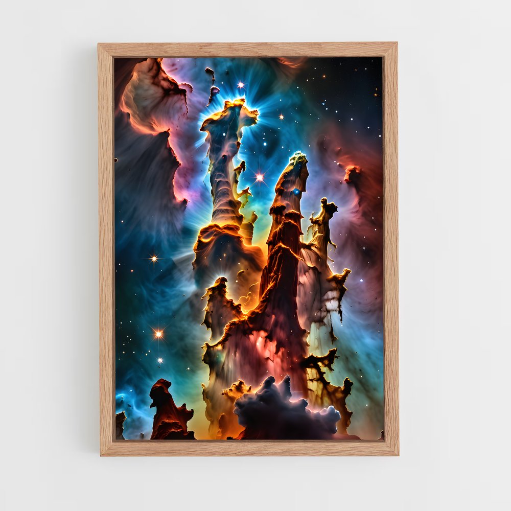 Poster Étoiles des Cieux – affiche Nébuleuses (vue 4)